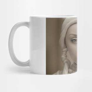 Portrait of Christina Aguilera Mug